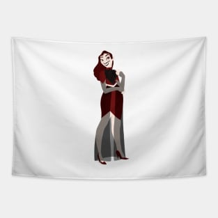 Vampire woman Tapestry