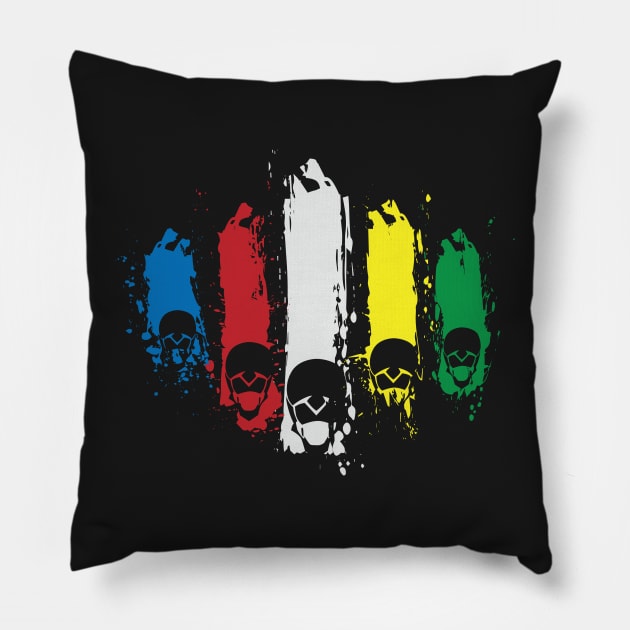 Five Paladins Pillow by Migs
