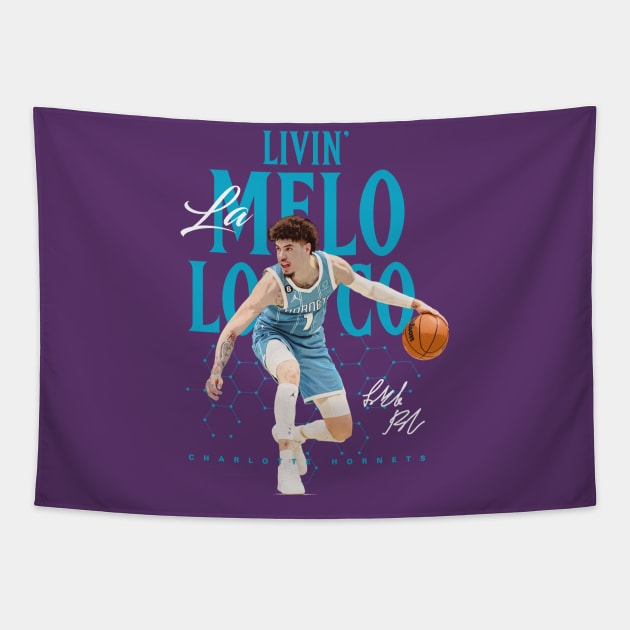 LaMelo Ball Tapestry by Juantamad