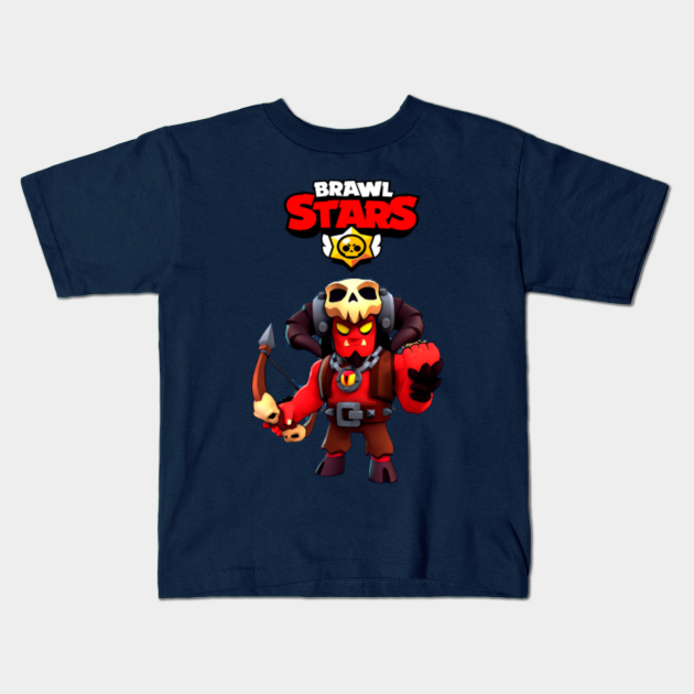 Demon Bo Design Brawl Stars Videogames Camiseta Para Ninos Teepublic Mx - brawl stars niños