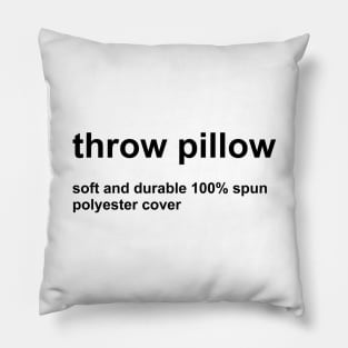 Throw Pillow Pillow