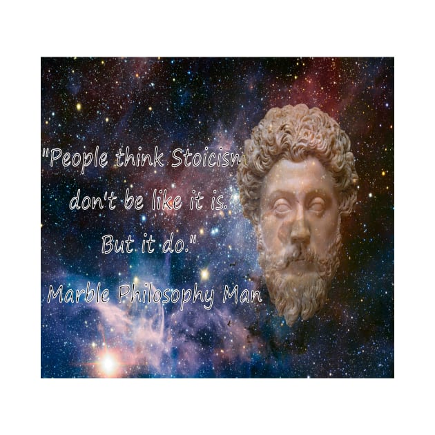 Marble Philosophy Man by Roman Memes and Roman Meme Accessories