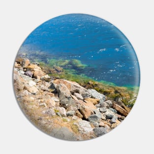 Rocks by the Ocean Pin