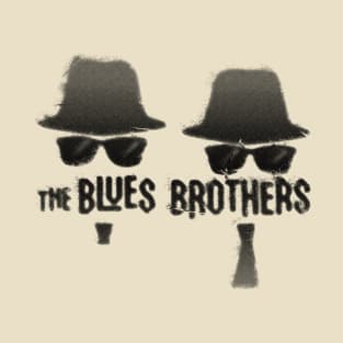 blues brothers distressed graphic T-Shirt