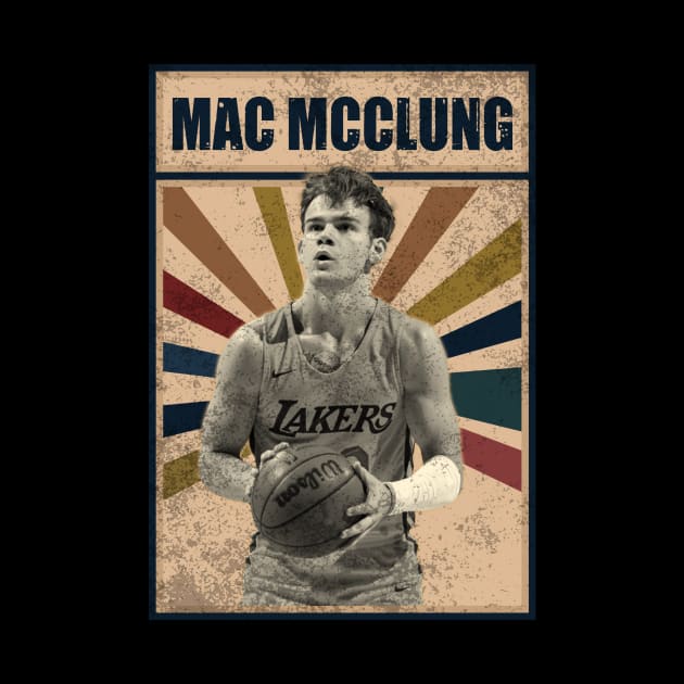 Los Angeles Lakers Mac McClung by RobinaultCoils