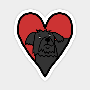 My Valentines Day Dog Magnet