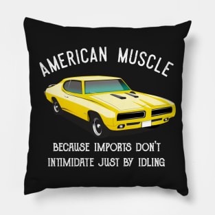 AMERICAN MUSCLE  INTIMIDATE Pillow