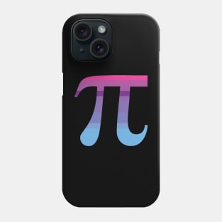 Pi symbol vintage design and color Phone Case