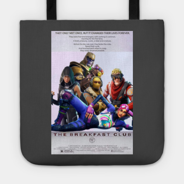 Fortnite Club Poster Fortnite Tote Teepublic - fortnite club poster tote