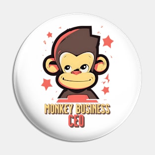 Monkey Business CEO Pin