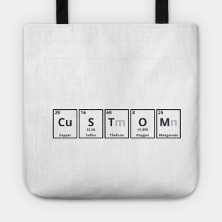 Periodic Table Science Custom Element Tote