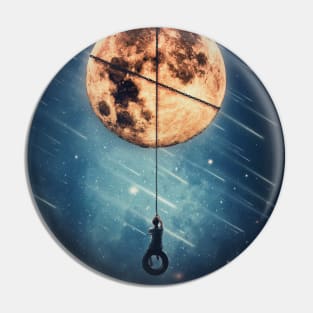 full moon swing Pin