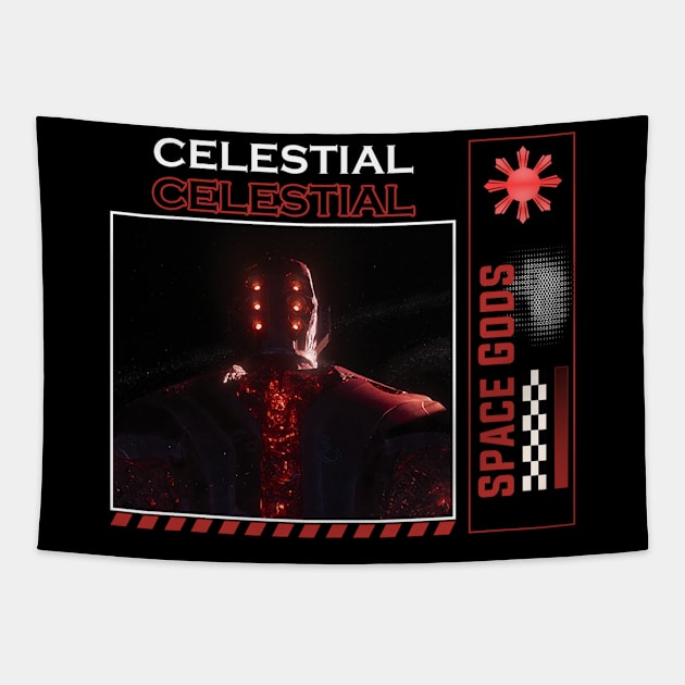 CELESTIALS - MARVEL Tapestry by Skywiz