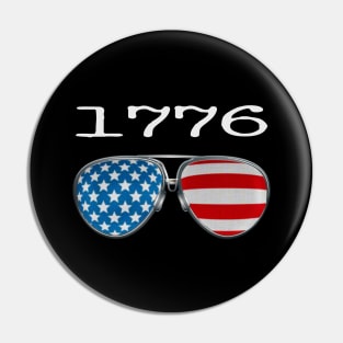 AMERICA PILOT GLASSES 1776 Pin