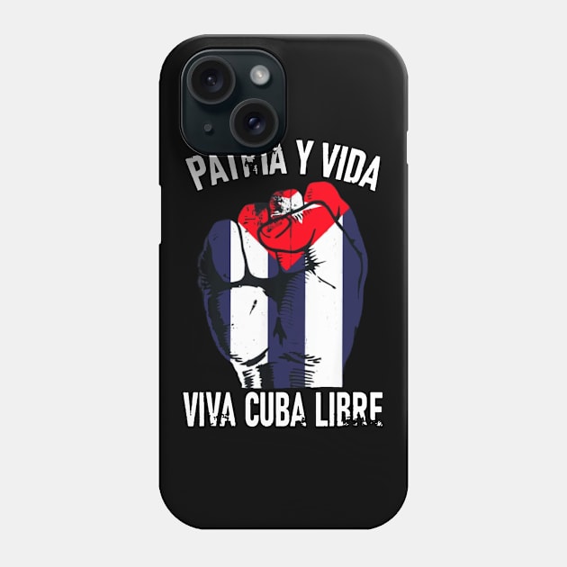 Cuba Flag Cuba Power Pride Vintage Sos Cuba Phone Case by dyazagita