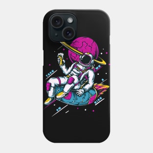 Take Me On A Ride Astronaut Tee! Phone Case