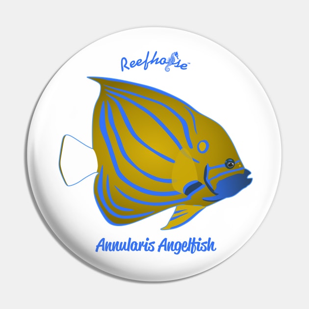 Annularis Angelfish Pin by Reefhorse