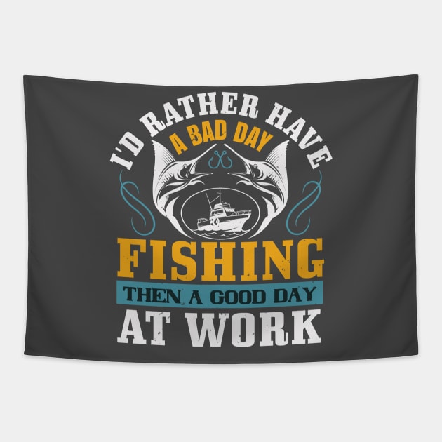 No bad days fishing! Tapestry by This n' That