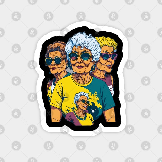 Golden Girls Magnet by Shop Goods