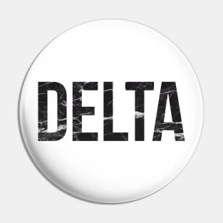 Marble Delta Pin