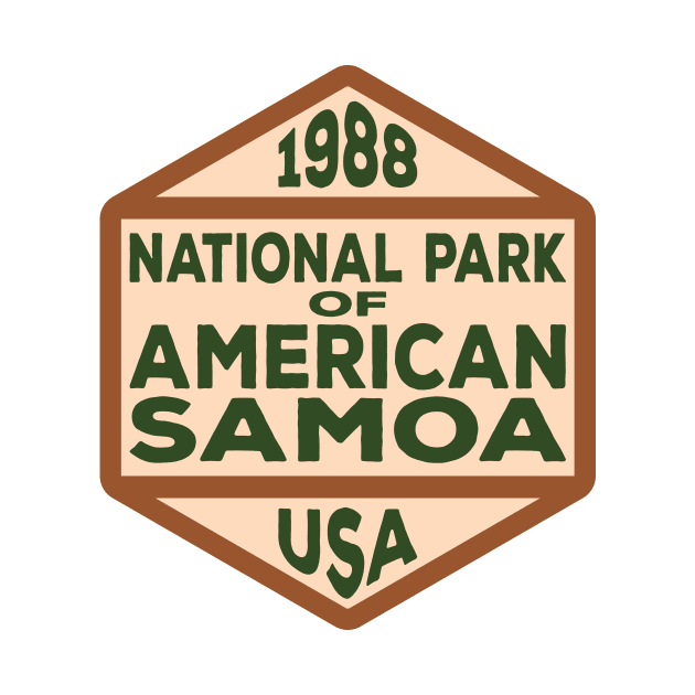 National Park of American Samoa badge by nylebuss