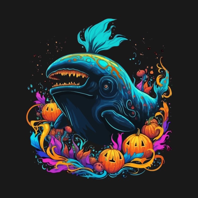 Whale Halloween by JH Mart