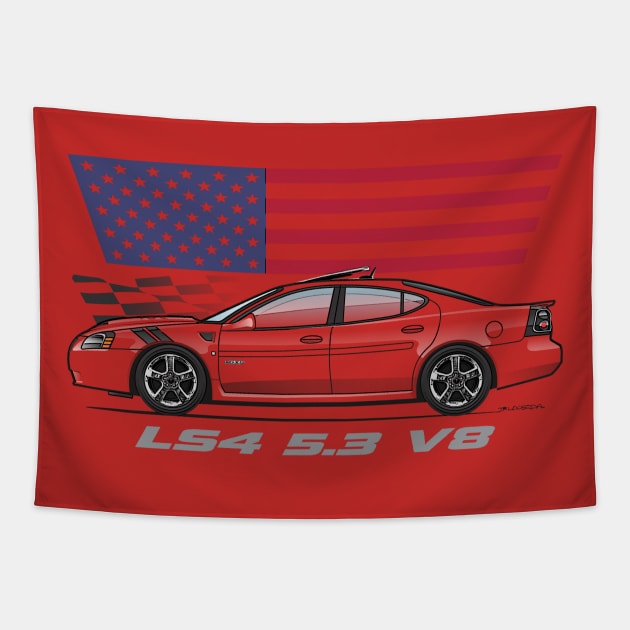 LS4 multicolor 2 Tapestry by JRCustoms44