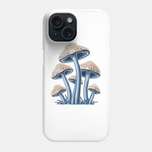 Fungi Fun: Cartoon Mushroom Print to Show Your Eco-Friendly Style Phone Case