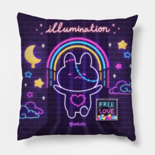 Neon Lights Pillow