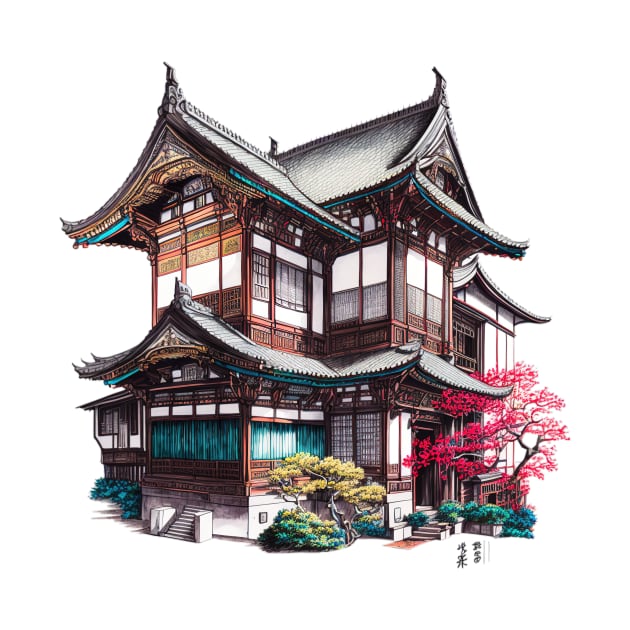 The houses of Ōsaka by Imagier