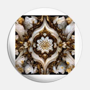 Baroque Parisian Marble III Pin