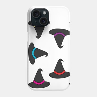 Witch Hats Colors - Halloween Lover Sticker pack Phone Case