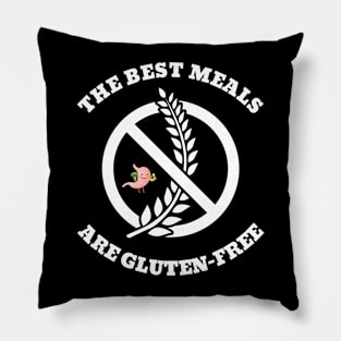 The Best Meals Are Gluten-Free WD Pillow