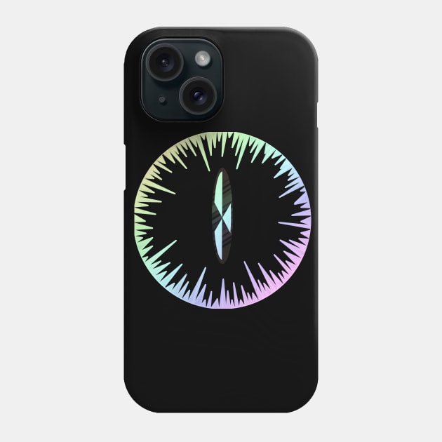 Radioactive Eye Phone Case by Hoshi3Kara