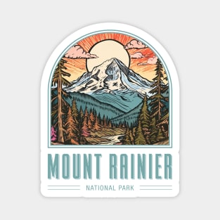 Mount Rainier National Park Magnet