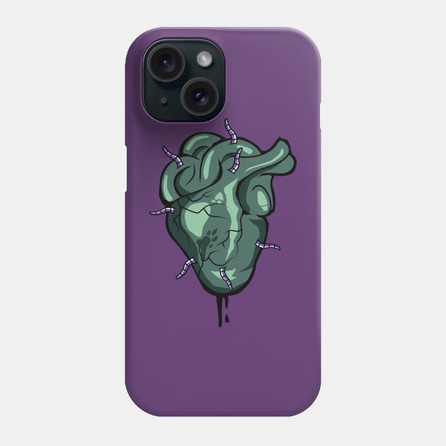 Zombie Heart Phone Case by SlaughterSlash