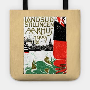 1909 Arhus Denmark Exposition Tote