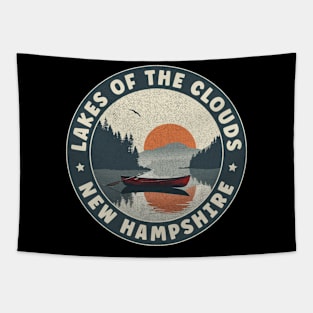 Lakes of the Clouds New Hampshire Sunset Tapestry