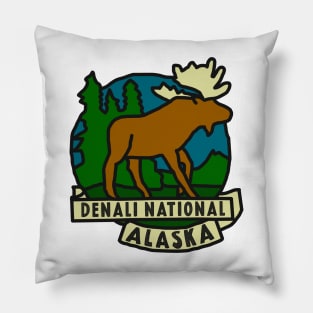 Denali National Park Decal Pillow