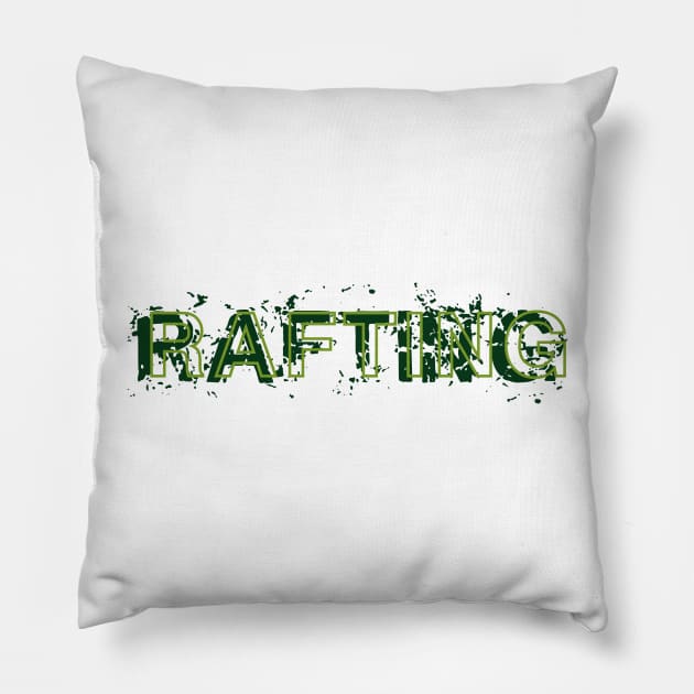 Rafting Pillow by TBM Christopher