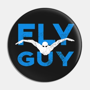 Fly Guy Swimmer Pin