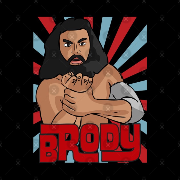 Bruiser Brody by Geraldines