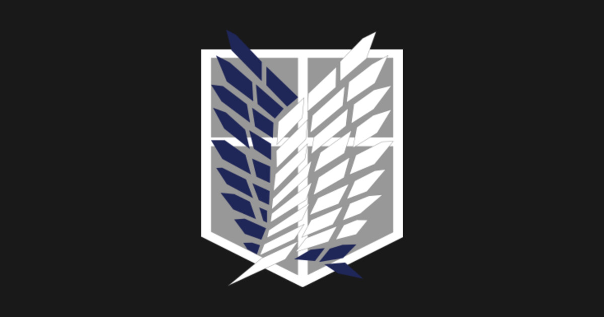 Attack on Titan Distressed Scout Symbol Attack On Titans