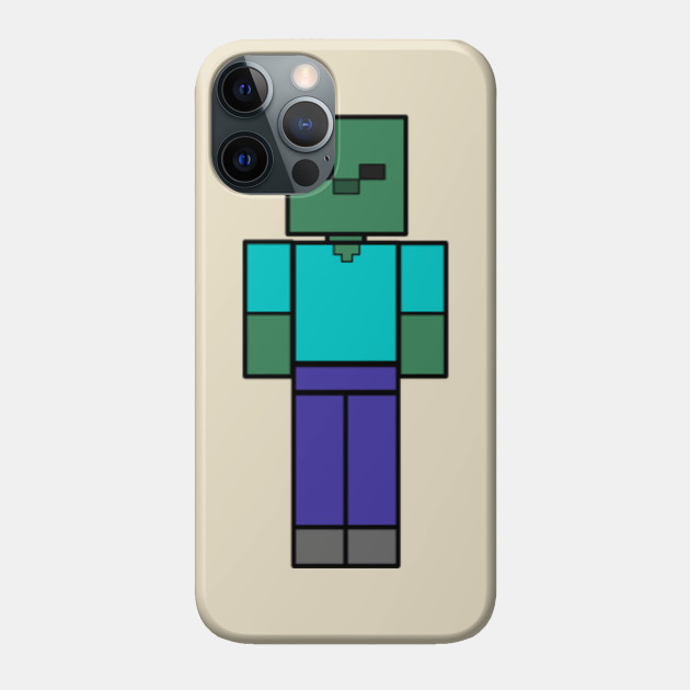 Classic Zombie - Minecraft - Phone Case