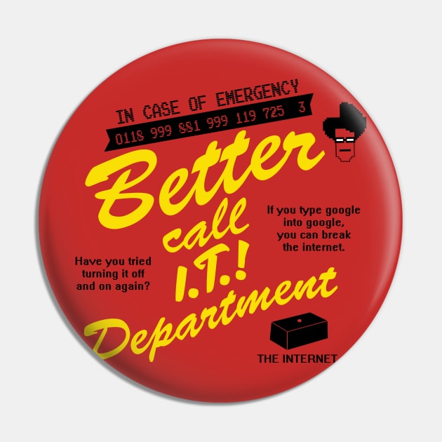 Better call I.T. department! Pin by Melonseta