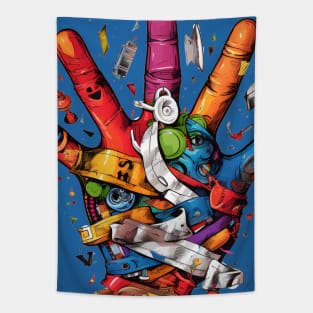 High Five Tapestry