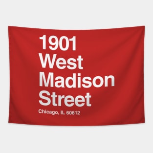 Chicago Bulls Basketball Arena Tapestry