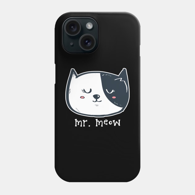 Mr. Meow Phone Case by JDaneStore