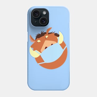 Pumbaa with mask - Hakuna Matata Phone Case