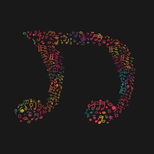 Music notes T-Shirt